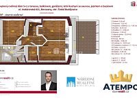 K prodeji, zateplený rodinný dům 5+1 s terasou, balkonem, garážemi, letní kuchyní se saunou, jezírkem a bazénem, Borovany - 23