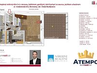 K prodeji, zateplený rodinný dům 5+1 s terasou, balkonem, garážemi, letní kuchyní se saunou, jezírkem a bazénem, Borovany - 4