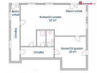 Pronájem komerčního prostoru 107 m2, Louňovice pod Blaníkem - 2