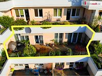 Prostorný byt 3+kk (119 m2) + terasa 36,97 m2, 4.patro, OV, TOP stav, Praha 6 - Břevnov - 5