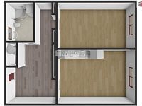 Světlý byt 2+kk, 60 m2, po rekonstrukci, 1.patro, OV, Praha 2 - Nusle - 4