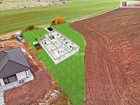 Stavební pozemek 1427 m2, Mezirolí, Nová Role - 2