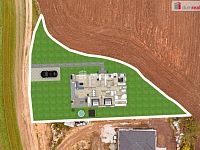 Stavební pozemek 1427 m2, Mezirolí, Nová Role - 3