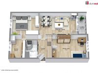 Prodej bytu 3+1 v Hroznětíně, okr. Karlovy Vary - 2