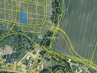 stavební pozemek Ostrov-Kfely 1659 m2