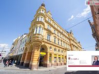 Pronájem komerčního prostoru, kancelář 10 m2 v ulici Karla IV., České Budějovice