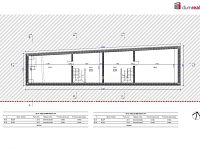 Prodej stavebního pozemku plochy 909m2 pro výstavbu dvojdomu užitné plochy 333,5m2 s krásným výhledem na Prahu, Davídkova ulice - 1. PP