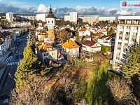 Prodej stavebního pozemku plochy 909m2 pro výstavbu dvojdomu užitné plochy 333,5m2 s krásným výhledem na Prahu, Davídkova ulice - 10