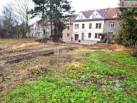 Prodej stavebního pozemku plochy 909m2 pro výstavbu dvojdomu užitné plochy 333,5m2 s krásným výhledem na Prahu, Davídkova ulice - 14