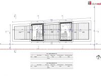 Prodej stavebního pozemku plochy 909m2 pro výstavbu dvojdomu užitné plochy 333,5m2 s krásným výhledem na Prahu, Davídkova ulice - 3. NP