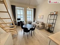 Pronájem bytu 1+kk 42 m2 P5 Smíchov po rekonstrukci loft cihla - 6
