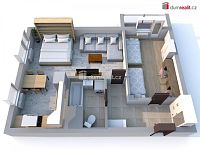 Prodej bytu 2+1/L (51,69m2) v Neratovicích, ul.Kojetická - 17