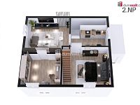 RD se sklepem, garáží, studnou a zahradou - 13