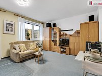 Byt 1+kk s výhledem na Prahu u metra Střížkov - 6