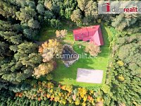 K prodeji, rodinný dům s pozemkem, saunou a rybníčkem, "Na samotě v lese", Hněvanov č.p. 11, Rožmitál na Šumavě - 2