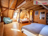 K prodeji, rodinný dům s pozemkem, saunou a rybníčkem, "Na samotě v lese", Hněvanov č.p. 11, Rožmitál na Šumavě - 23