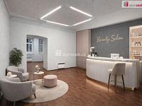 Pronájem komerčního prostoru, 200 m2 - vizualizace