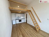Pronájem bytu 1+kk 35 m2 P5 Smíchov po rekonstrukci loft cihla