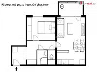 Prodej, byt, 2+kk, Velešín - 3