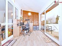 Prodej krajního ŘRD 5+KK 125 m2, pozemek 370 m2, U Háječku, Nučice, Praha západ - přístavba pracovna