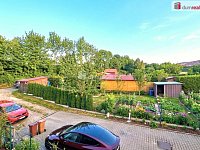 Prodej krajního ŘRD 5+KK 125 m2, pozemek 370 m2, U Háječku, Nučice, Praha západ - výhled z podkroví