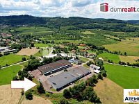 K pronájmu, skladovácí zateplená hala o podlahové ploše 1.582 m2 v průmyslovém areálu, ul. Netolická, Městys Lhenice - 2