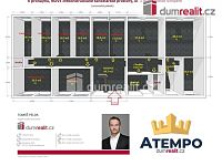 K pronájmu, zrekonstruované kanceláře v administrativní budově bývalé Jitony ve městě Vimperk, ul. 1 máje - 4