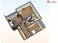 Prostorný byt 74,7 m2 + 2 x lodžie (3 m2 + 2,7 m2), 6.patro, panel po rekonstrukci, Praha 4 - Háje - 18