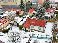 Pronájem domu se zahradou, 3+1, 75 m2, půda 75 m2, pozemek 475 m2, Praha 10 - Hostivař