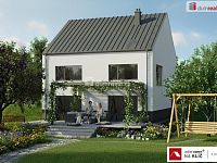 Novostavba RD 5+kk v centu Luhačovic o výměře 175 m2 s terasou, zahradou a parkovacím stáním.