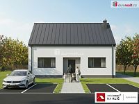 Novostavba RD 5+kk v centu Luhačovic o výměře 175 m2 s terasou, zahradou a parkovacím stáním. - 2