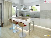 Novostavba RD 5+kk v centu Luhačovic o výměře 175 m2 s terasou, zahradou a parkovacím stáním. - 8