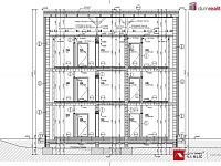 Novostavba bytu 3+kk v centu Luhačovic o výměře 87,75 m2 s lodžií, zahradou a parkovacím stáním. - 13