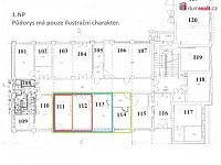 Pronájem, kancelář, 15 m2 - 60 m2, provozovna, sídlo firmy, Na Zlaté stoce, České Budějovice - 2