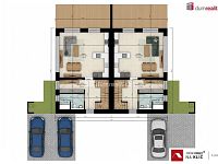 RD 4+kk ve Zlíně Nivy s park. stáním, terasou a zahradou - 4