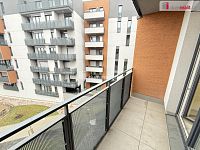 Pronájem bytu 1+kk 33 m2 P11 Háje novostavba balkon - 12