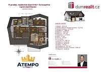 K prodeji, rezidenční rodinný dům 6+kk + 3x koupelna, Lipno nad Vltavou - 21