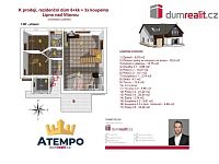 K prodeji, rezidenční rodinný dům 6+kk + 3x koupelna, Lipno nad Vltavou - 4