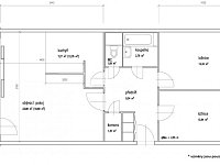 Byt 3+1 s lodžií a výhledem na park   - 21