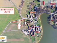 K prodeji, stavební pozemek o celkové výměře 1.318 m2, obec Vlhlavy - Sedlec - 2