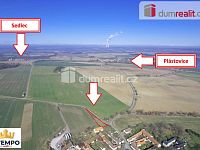 K prodeji, stavební pozemek o celkové výměře 1.318 m2, obec Vlhlavy - Sedlec - 6