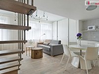 Pronájem, byt, 2+kk, 53 m2, ul. Plzeňská, Praha 5 - 6