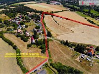 Prodej stavebního pozemku, 4290 m2. Ohrazenice - Jince - 3