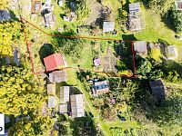 K prodeji, zahrada se zahradním domkem v širším centru města Strakonice, U Blatského rybníka - 3