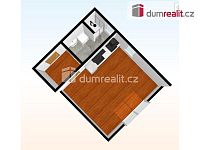 Světlá byt 1+kk v novostavbě, 1+kk, 33,7 m2 + sklep 2,62, 2.patro (3NP), OV, cihla, Praha 4 - Chodov - 10