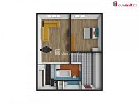 Světlý byt 2+kk, 42 m2 + sklep, 5.patro, OV, Praha 18 - Letňany - 5