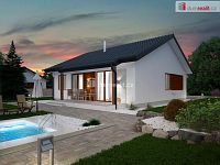 Projekt domu Havřice s pozemkem 1105 m2