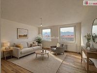 Pronájem bytu 2+kk 48 m² Keplerova, Ústí nad Labem – Krásné Březno - 2