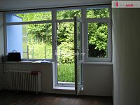 pronájem bytu 1+ kk se zahrádkou, 26 m2, Luhačovice, Pražská čtvrť - 8