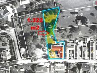 prodej  2gen. RD 6+2 210 m2, pozemek 1322 m2, Hostín, okres Mělník - mapka